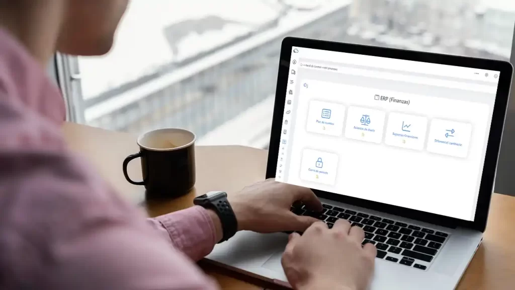 Sistema ERP Toursys para agencias de viajes.