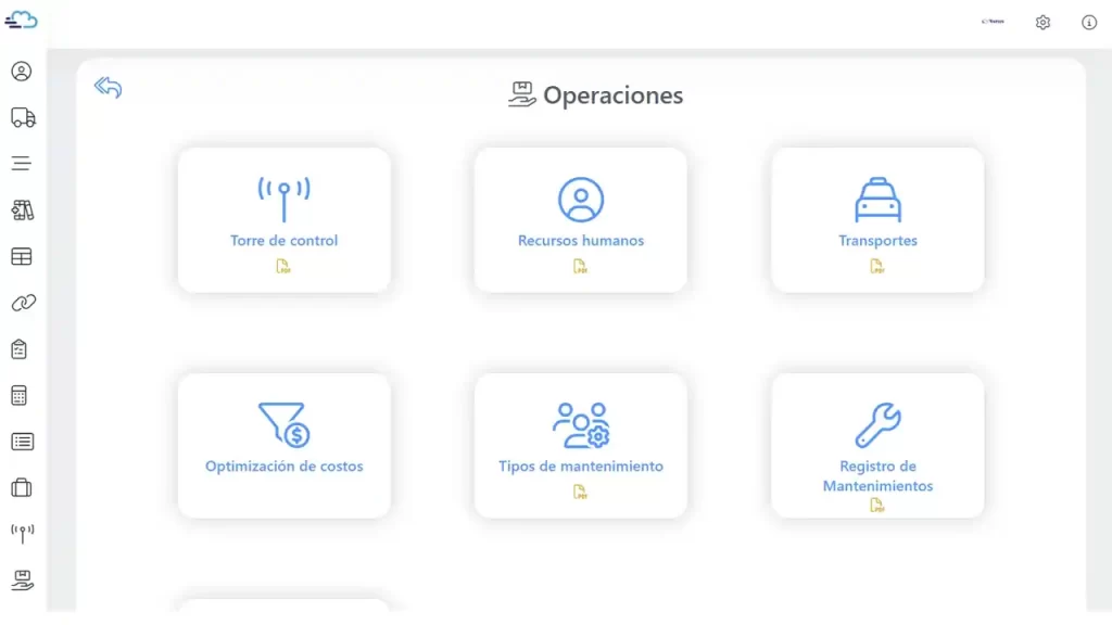 Programa informático para la gestión de agencias de viajes.