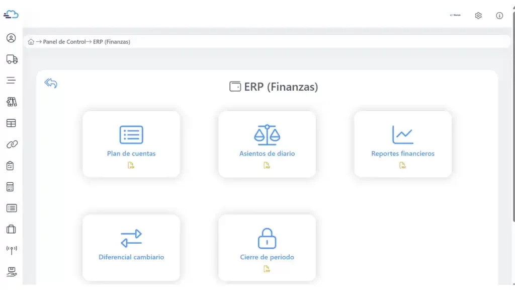 Software de contabilidad para agencias.